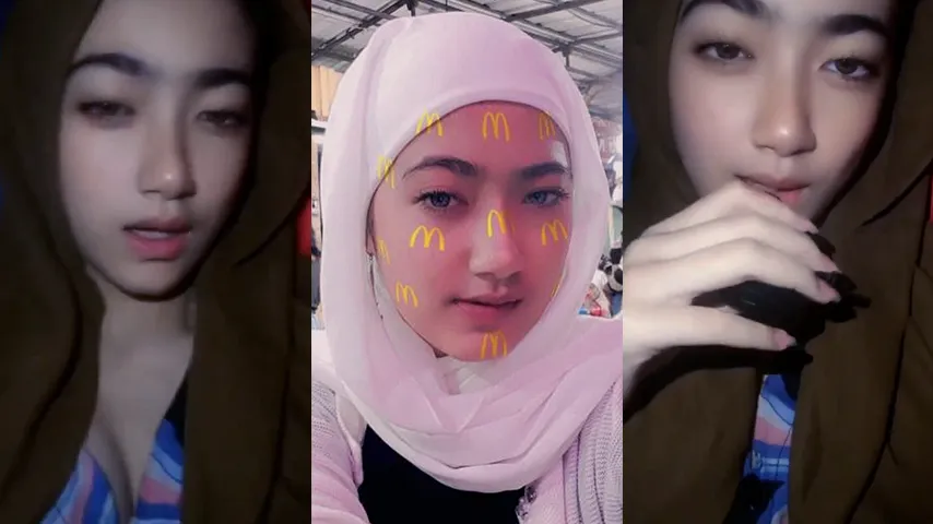 Hijab Syakirah Toge Melet Lidah