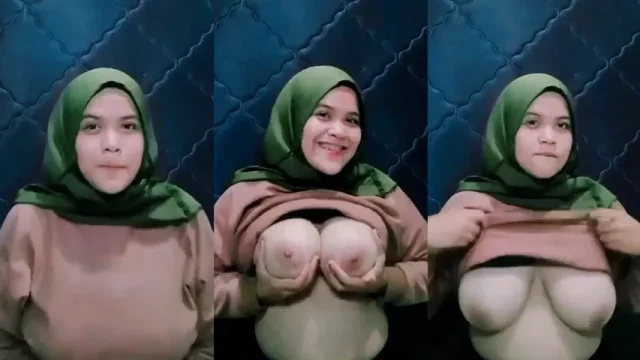 Bokep Indo Kerudung Ijo Pamer Toket Viral